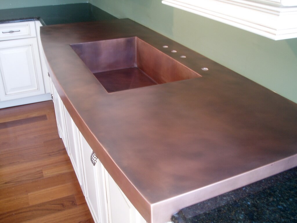 Custom Copper Products Countertops Bar Tops Range Hoods Sinks