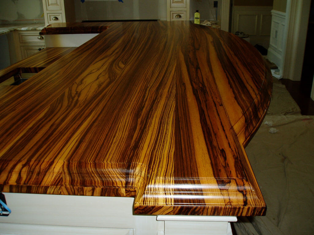 Premium Wide Plank Wood Countertops